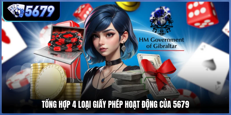 Tổng hợp 4 loại giấy phép hoạt động của 5679